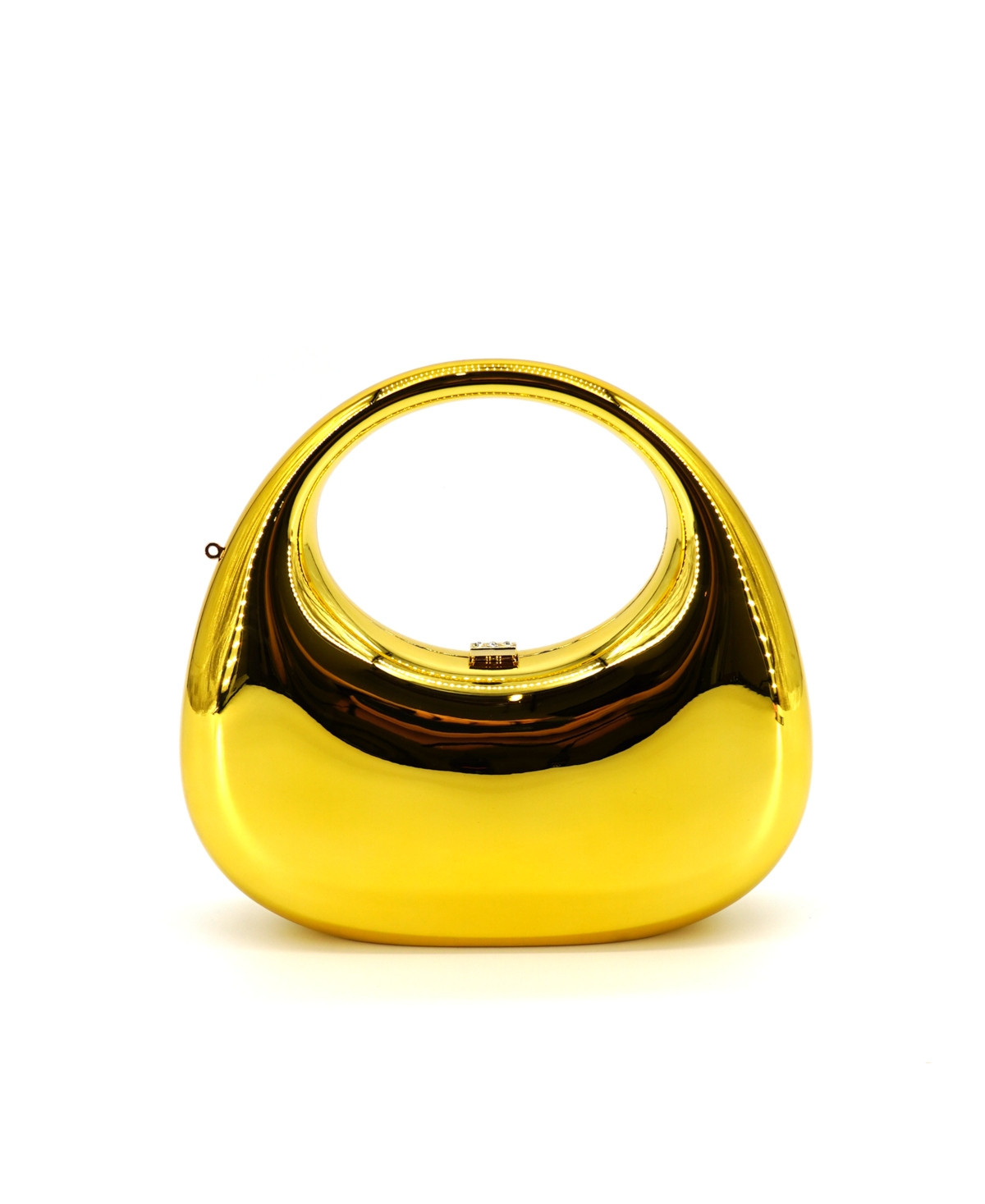 Like Dreams Cleo Aura Metallic Top Handle Clutch - Gold | Macy's