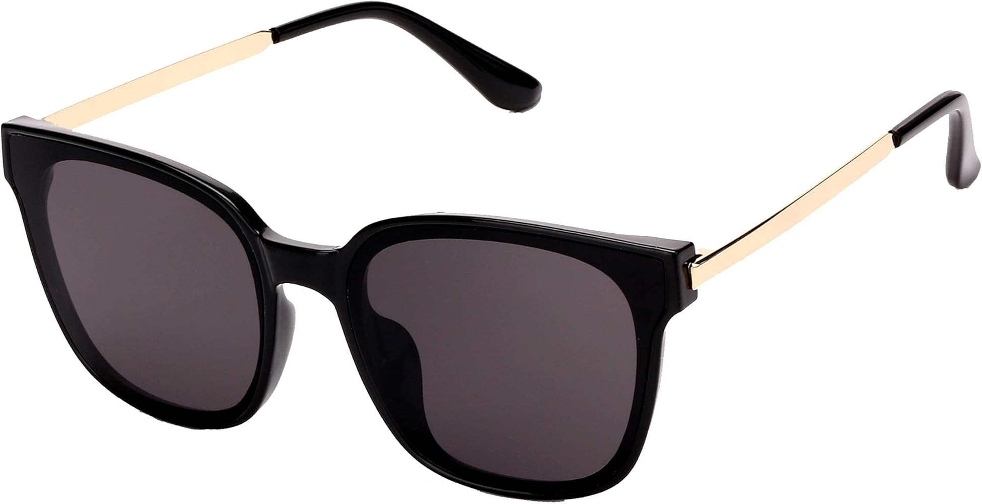 Square Sunglasses Womens Mens Oversized Mirrored lens U886 | Amazon (US)