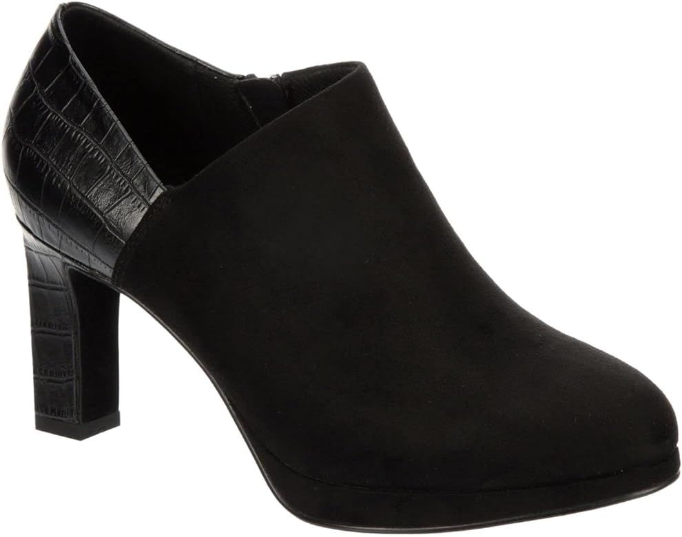 XAPPEAL Ayla - Women's Low Cut Heeled Suede Ankle Boots | Amazon (US)
