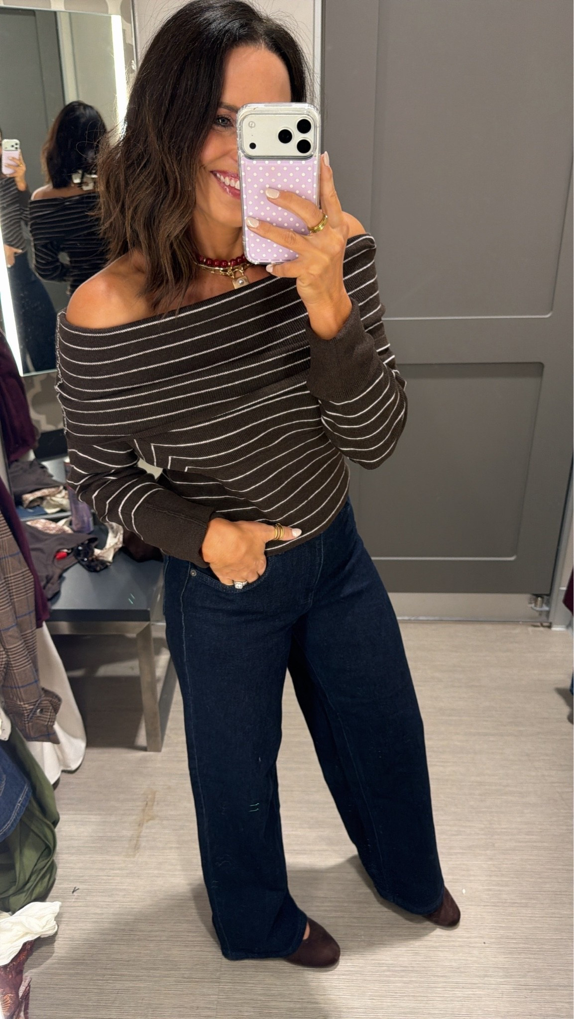 this sweater is such a cute fall find 🤎 the off-the-shoulder fit + stripes make it feel way more expensive than it is! wearing a XS

#TargetFinds #TargetFashion #TargetStyle #TargetClothes #FallFashion #FallStyle #FallOutfits #AffordableFashion #BudgetFashion #LTKFinds #LTKStyle #TargetFindsDaily

#LTKootd