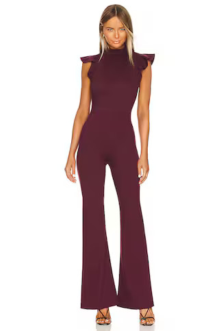 Amanda Uprichard x REVOLVE Davina Jumpsuit in Merlot from Revolve.com | Revolve Clothing (Global)