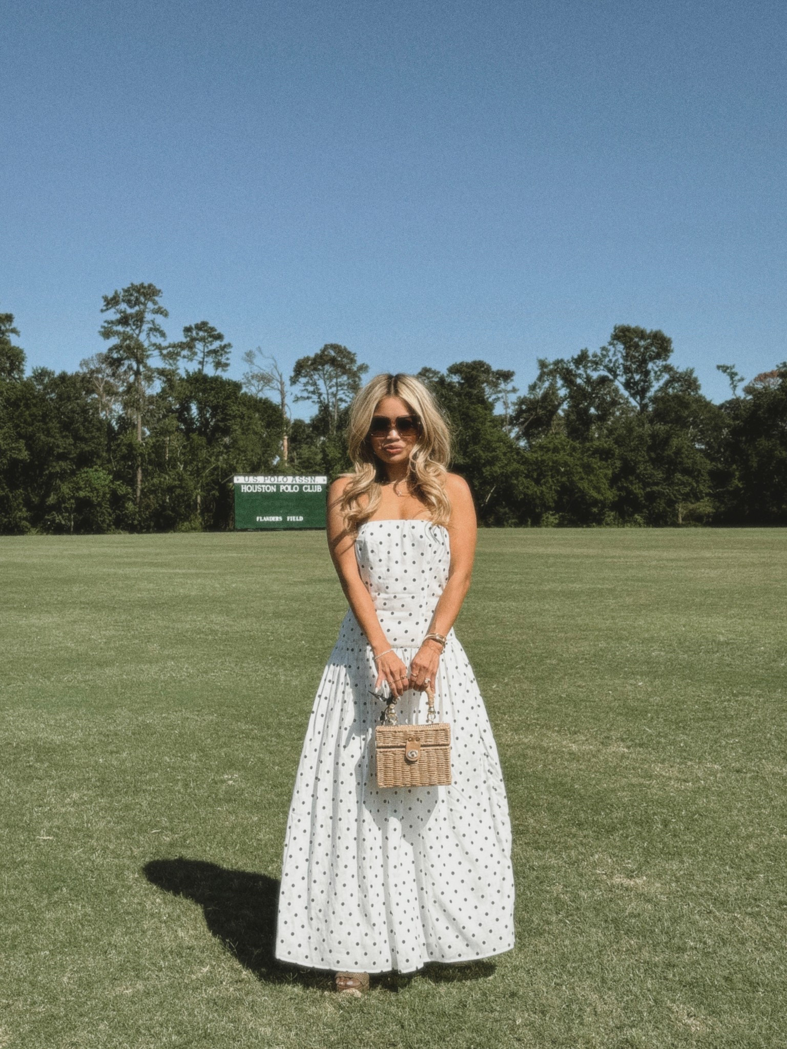 Polka dot dresses that I rewear over and overr