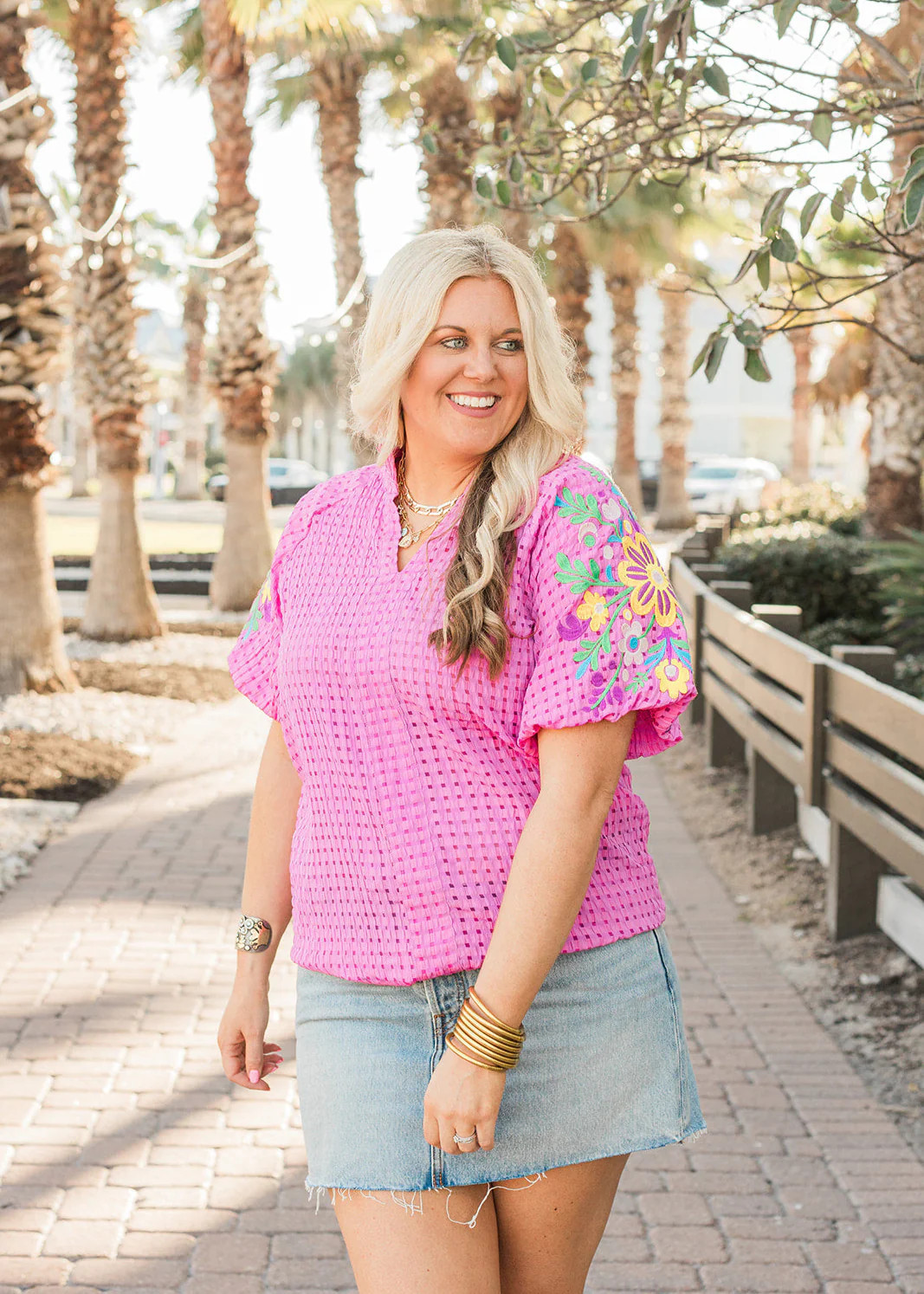 The Havana Top-Pink | Layerz Clothing