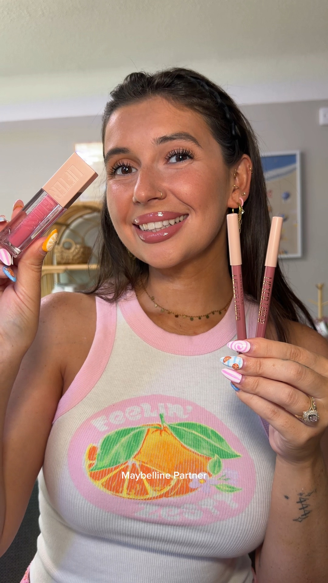 #AD I partnered with @Target @Maybelline @targetstyle to create this fresh summer makeup look using some of my current favorite products. Instant Age Rewind Concealer in shades 110 and 160 gives such a fresh brightened base, Sky High Mascara creates long lifted lashes, and the Lifter Liner in Big Lift and Line Leader paired with Lifter Gloss in Gummy Bear makes the prettiest glossy sculpted lip.
Comment SHOP below to receive a DM with the link to this post on my LTK ⬇ https://liketk.it/
@Shop.LTK #liketkit
#TargetPartner #Target #MaybellinePartner