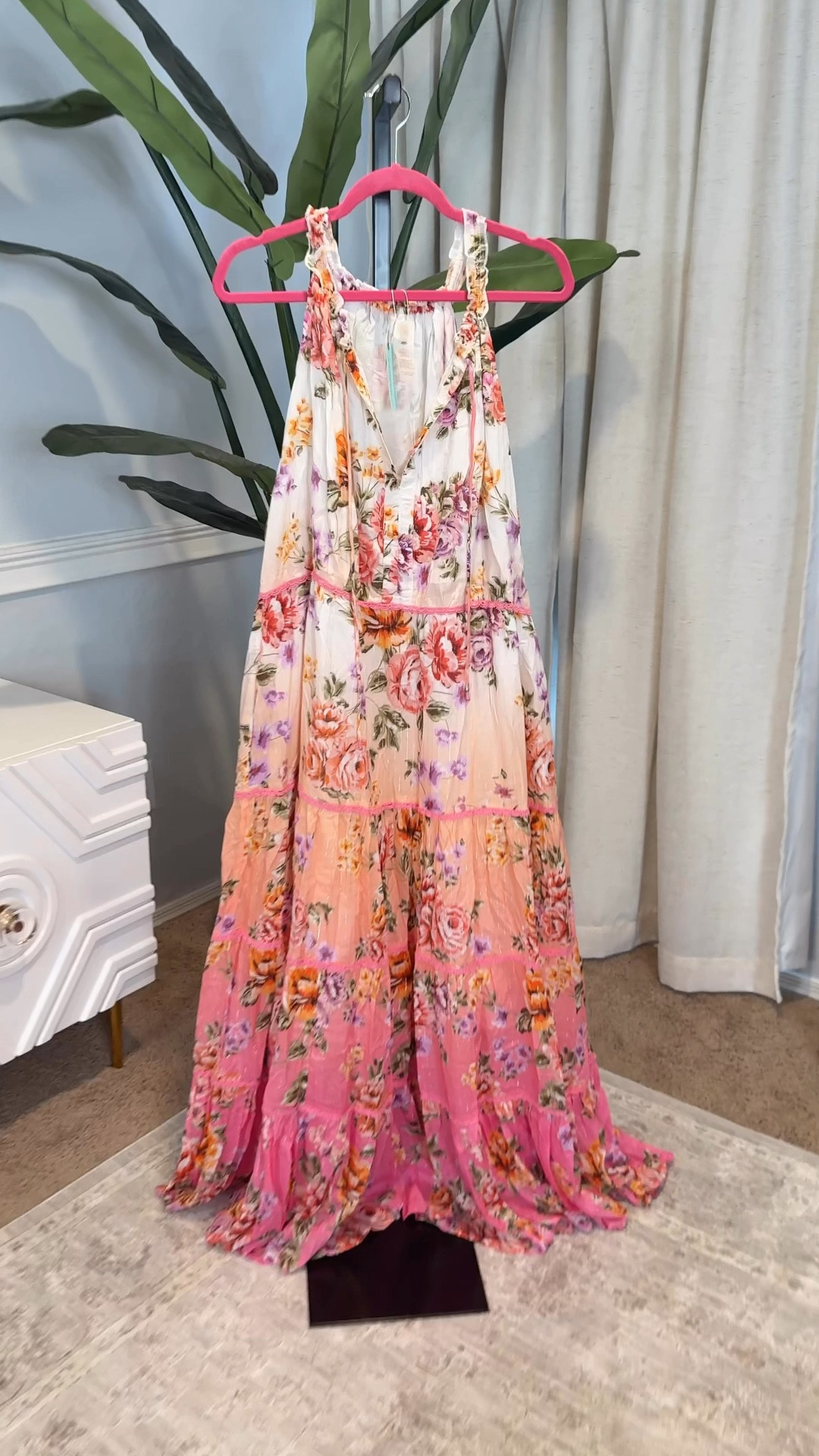 This dress is worth every penny it is absolutely stunning in person and you could get a lot of wear out of this. It would be perfect for a beach wedding your next vacation or even date night. I can’t think of a reason not to get it, honestly. I got the 2x and it looks like it fits true to size although I have not tried it on yet. Non-stretch fabric.

#LTKStyleTip #LTKPlusSize #LTKFindsUnder50