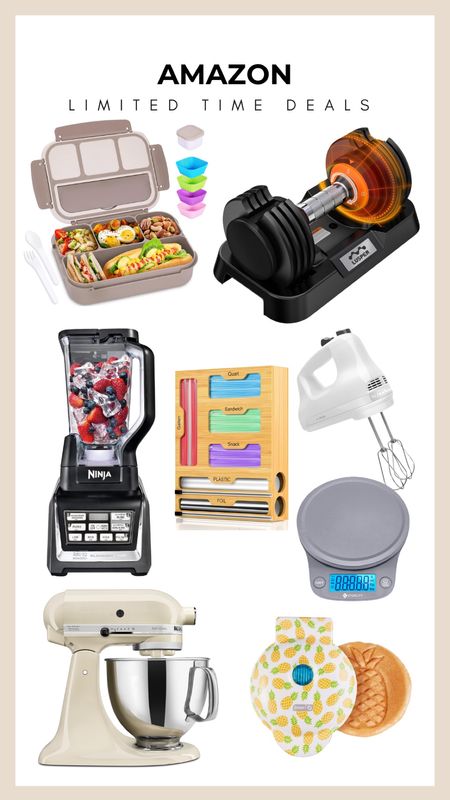 Upgrade your kitchen game with these incredible Amazon deals – only for a limited time! From efficient bento boxes to powerful blenders, and innovative storage solutions to classic mixers, each item promises to make your culinary experience a breeze. Don't miss out, these sales are just a click away! 🍴🛍️ #AmazonDeals #KitchenEssentials #SaleAlert #HomeCooks

#LTKhome #LTKfindsunder50 #LTKsalealert