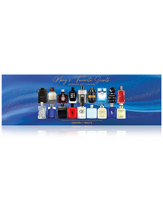 18-Pc. Fragrance Sampler Set for Him, Created for Macy's - Macy's | Macy's