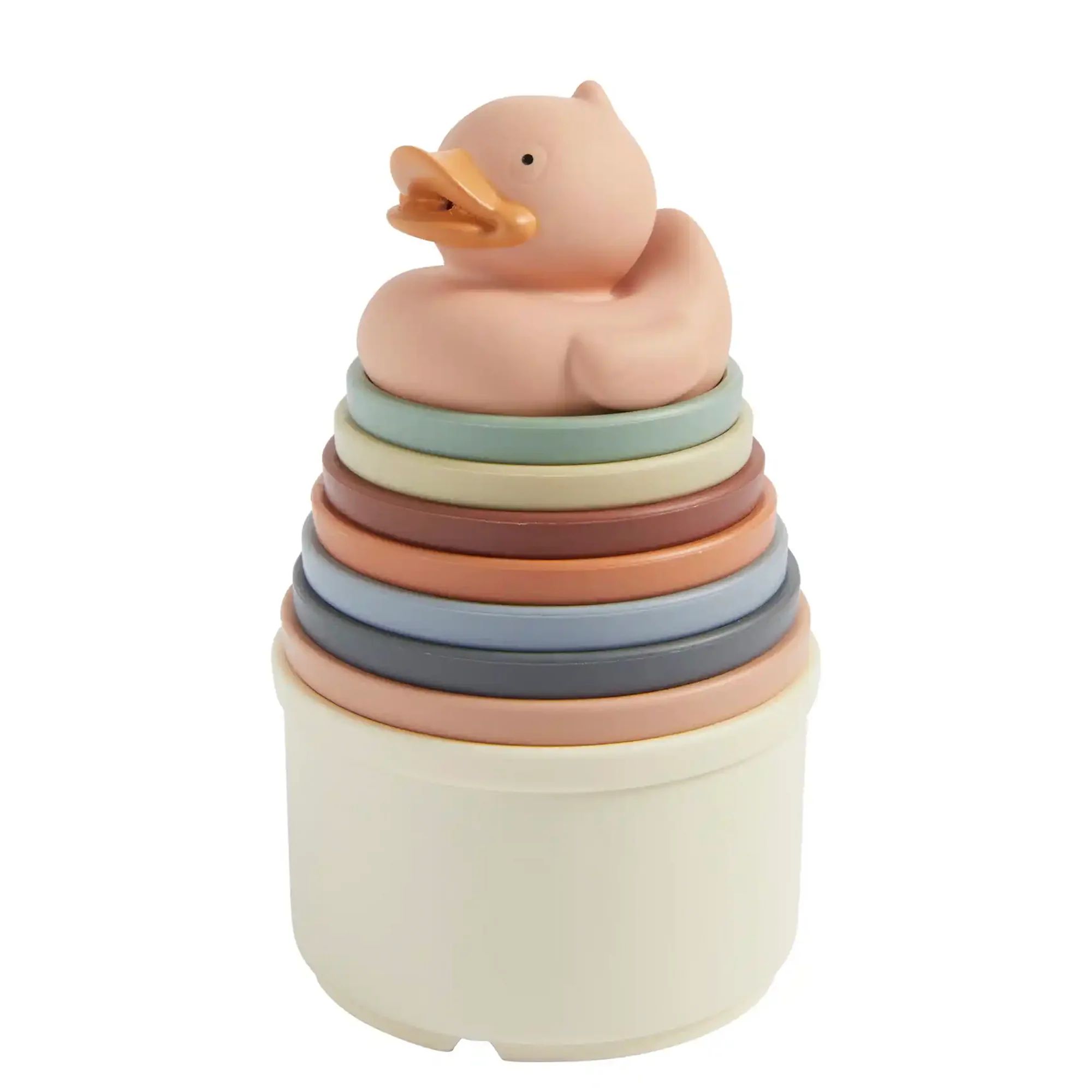 Pink Duck Stacking Cups Set | SpearmintLOVE