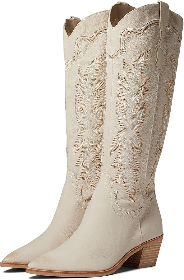 DOLCE VITA Women's SHIREN Fashion Boot, Sand Nubuck, 6 | Amazon (US)