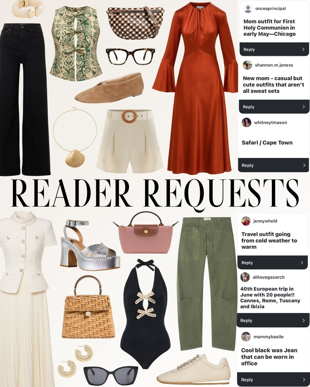 You asked, I answered ✨ From what to wear on a safari in Cape Town to polished looks for a First Holy Communion—and chic outfit ideas for a 40th birthday celebration in Europe—this edit pulls together your most-asked special occasion style questions in one place. These are thoughtful, wearable recommendations designed to help you feel confident and pulled together for life’s biggest moments.

Save this post for future reference and tap to shop everything you’ve been asking about 🤍

#LTKStyle #ReaderRequests #SpecialOccasionStyle #WhatToWear #LTKFinds #StyleInspo #ChicAndTimeless 

 

#LTKdayinmylife #LTKootd #LTKOver40