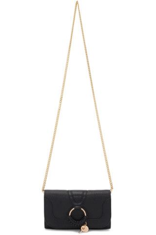 Black Hana Chain Wallet Bag | SSENSE 