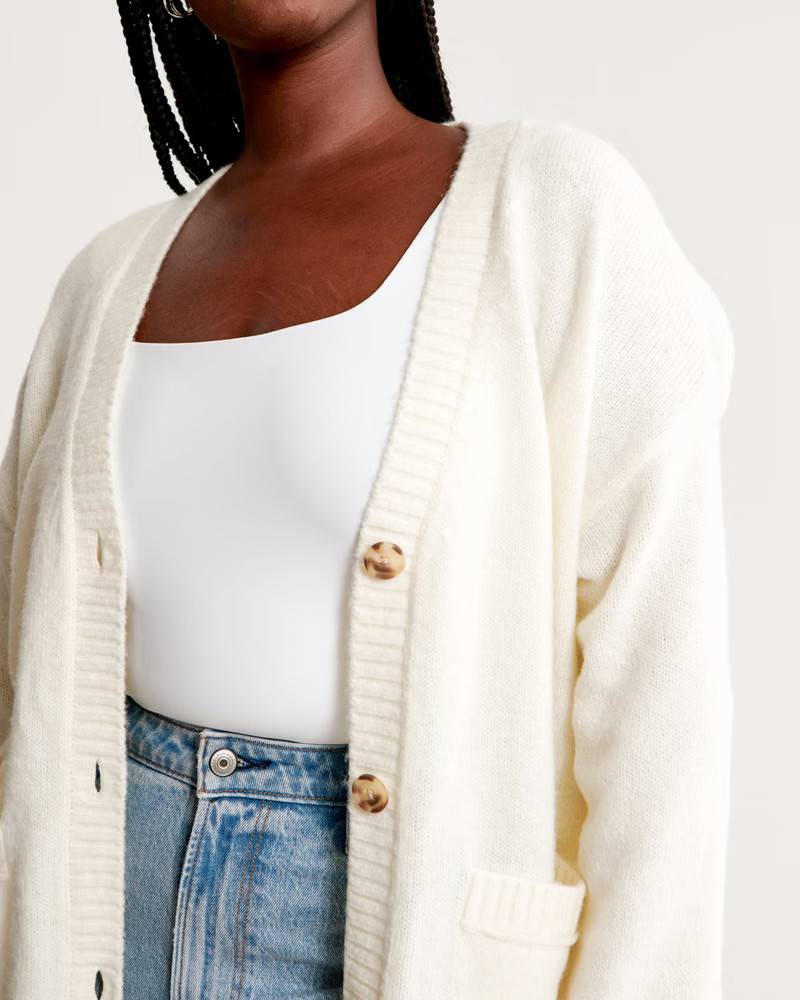 Long-Length Cardigan | Abercrombie & Fitch (US)