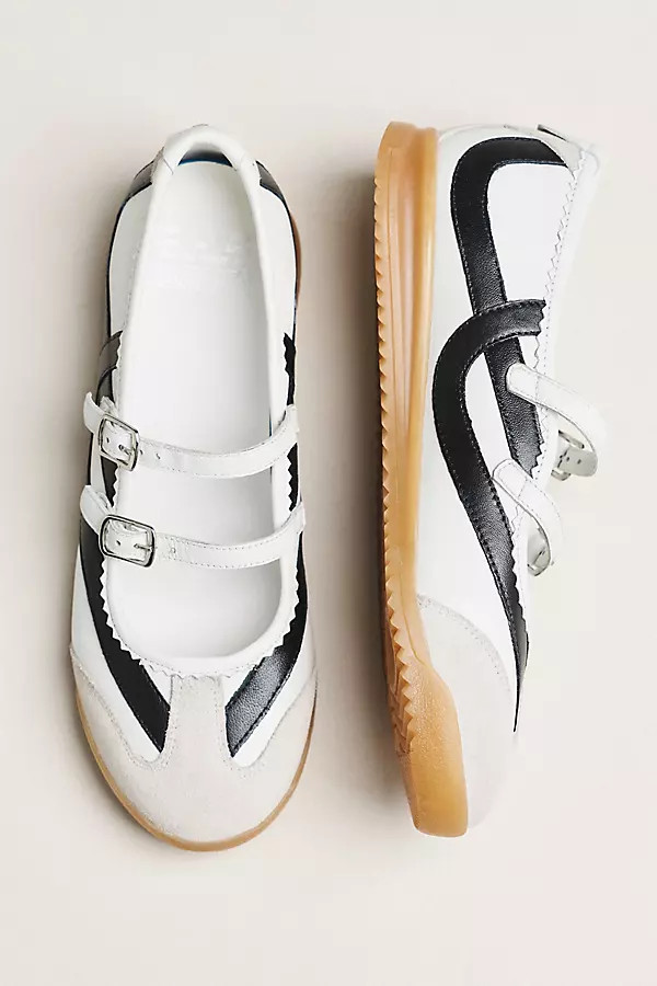 Bronx Cli-oo Double-Strap Mary Jane Sneakers | Anthropologie (US)