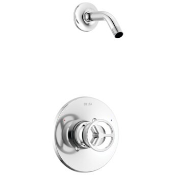 Delta Trinsic Chrome 1-handle Round Shower Faucet | Lowe's
