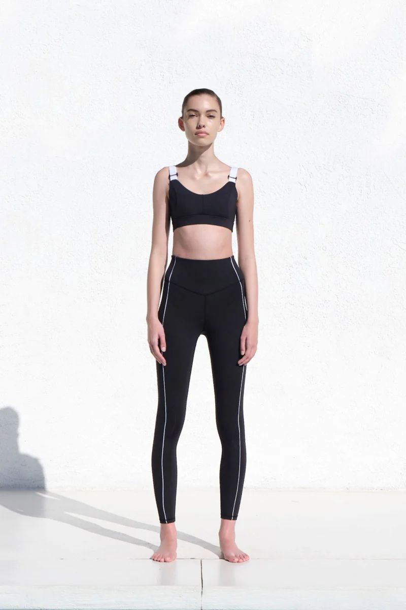 Hydralux Piped Legging - Black | IVL COLLECTIVE