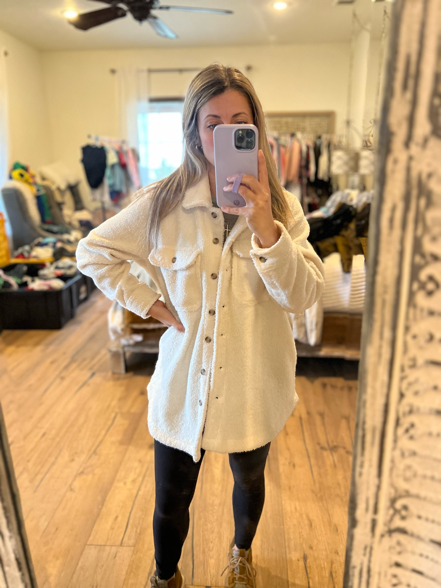 Target Sherpa jacket! Sooo cozy!

#LTKFind #LTKunder50 #LTKstyletip