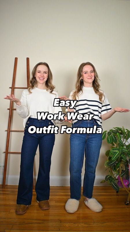 Easy work wear outfit formula 