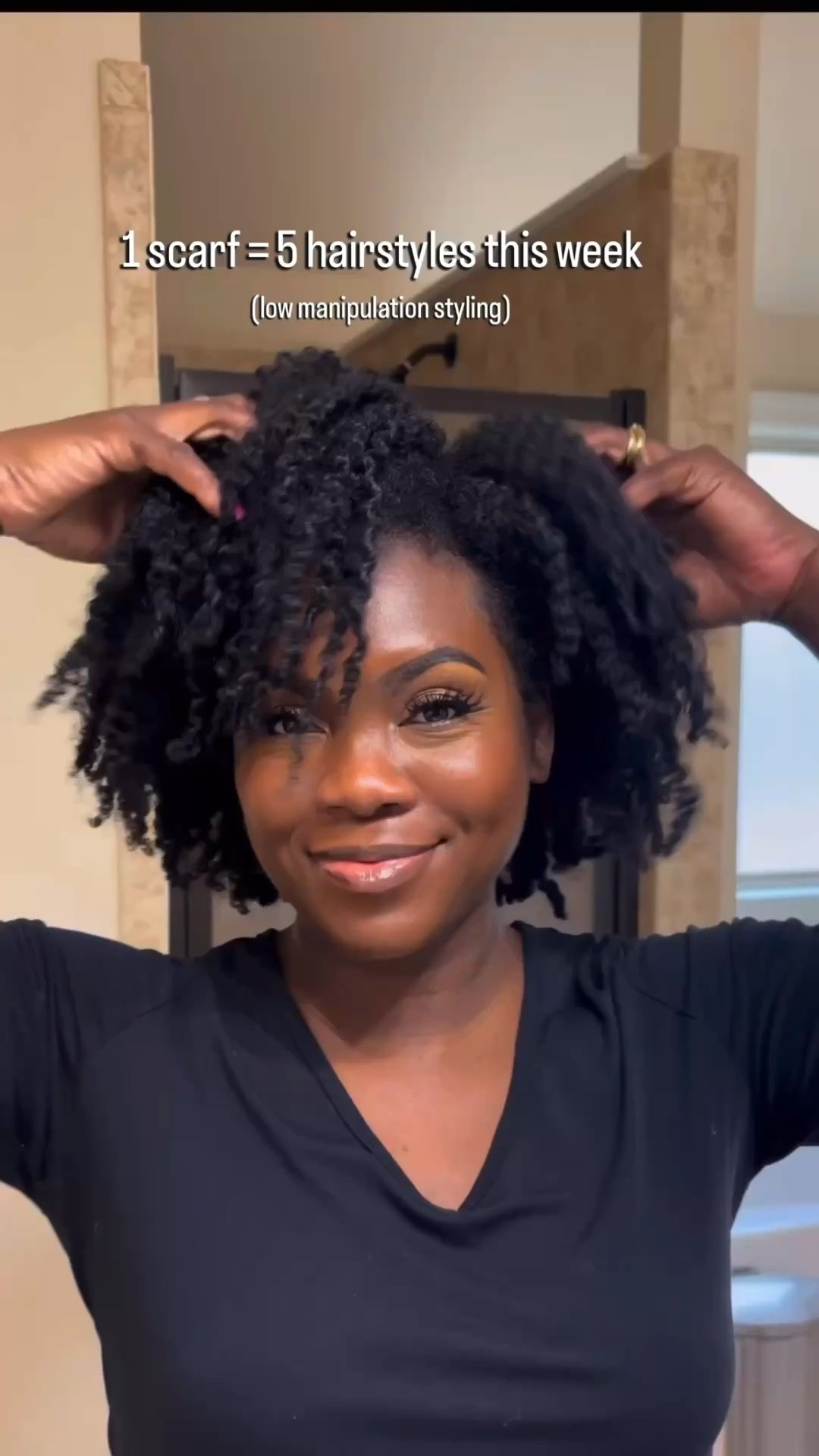 One simple scarf can easily turn into several hairstyles throughout the week.

Instead of restyling your hair every day, accessories like scarves make it easier to create different looks while keeping your hair low manipulation and protected.

This helps you:

• save time styling
• stretch your styles longer
• keep moisture in your hair throughout the week

When your routine supports your hair properly, styling becomes so much easier because you’re not constantly starting over on wash day.

Once you understand what your hair needs, natural hair care becomes so much easier.

The scarves and styling products I used are linked below. 🤍


#LTKselfcare #LTKdayinmylife #LTKBeauty