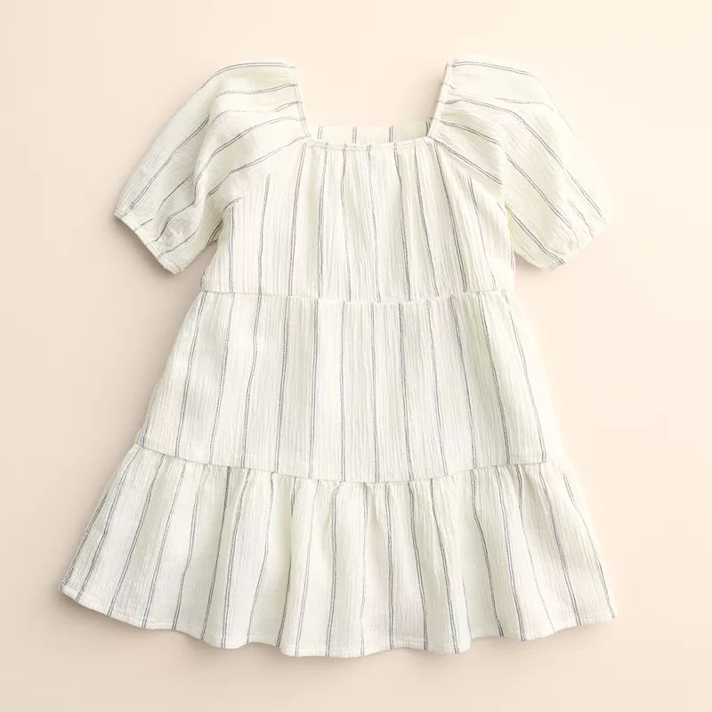 Baby & Toddler Girl Little Co. by Lauren Conrad Cotton Tiered Dress | Kohl's