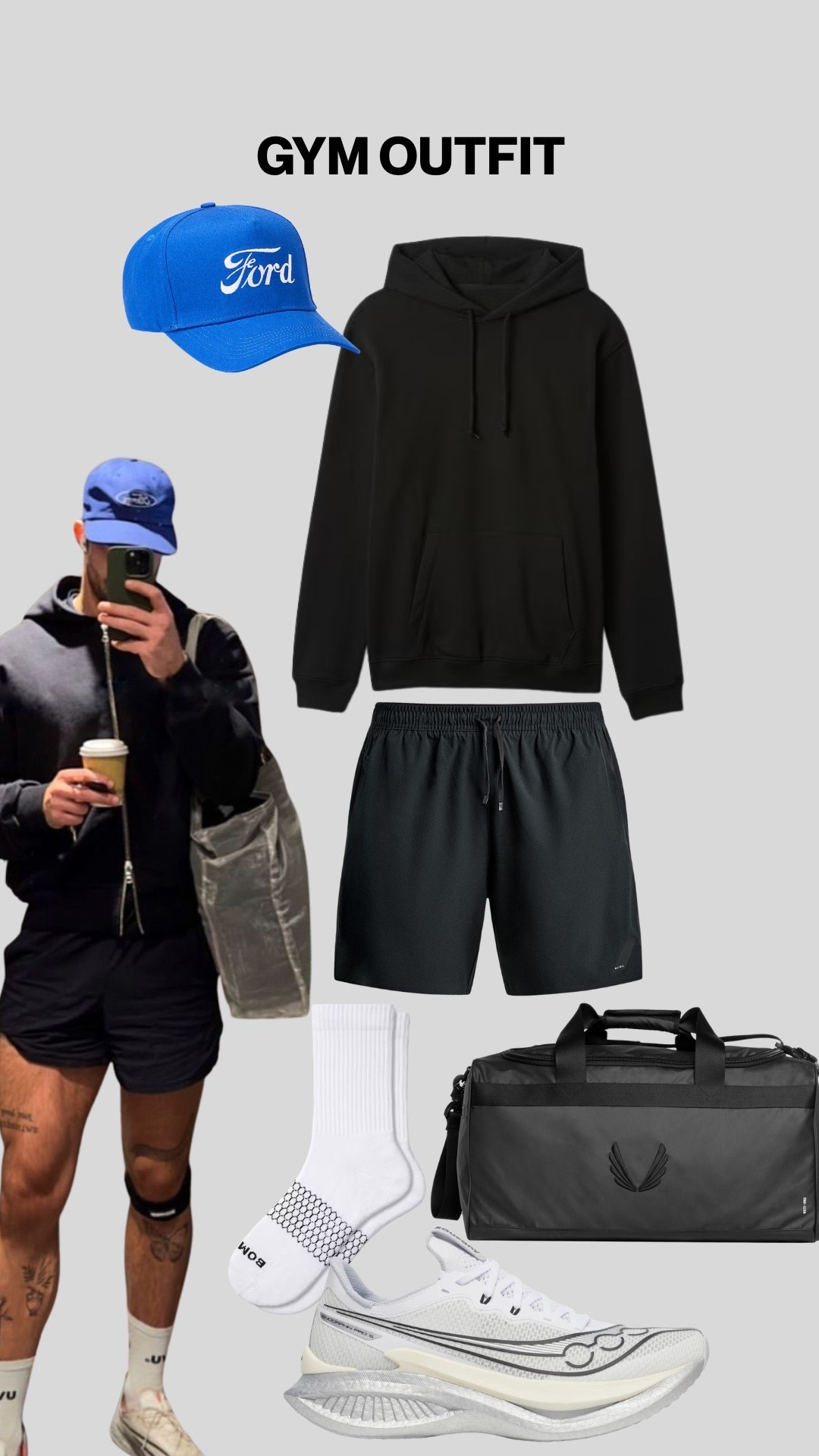 Clean, simple gym fit that always works. Black hoodie + shorts combo with white runners keeps it effortless while still looking put together—perfect for lifting or just running errands after. Everything linked here 👇

Hashtags:
#ltkfit #ltkactive #mensfashion #gymoutfit #menswear #athleisure #gymstyle #mensstyle #fitnessstyle #outfitinspo #streetwearmen #minimalstyle #everydayfit #mensoutfits #styleinspo

#LTKFestival #LTKgrwm #LTKMens