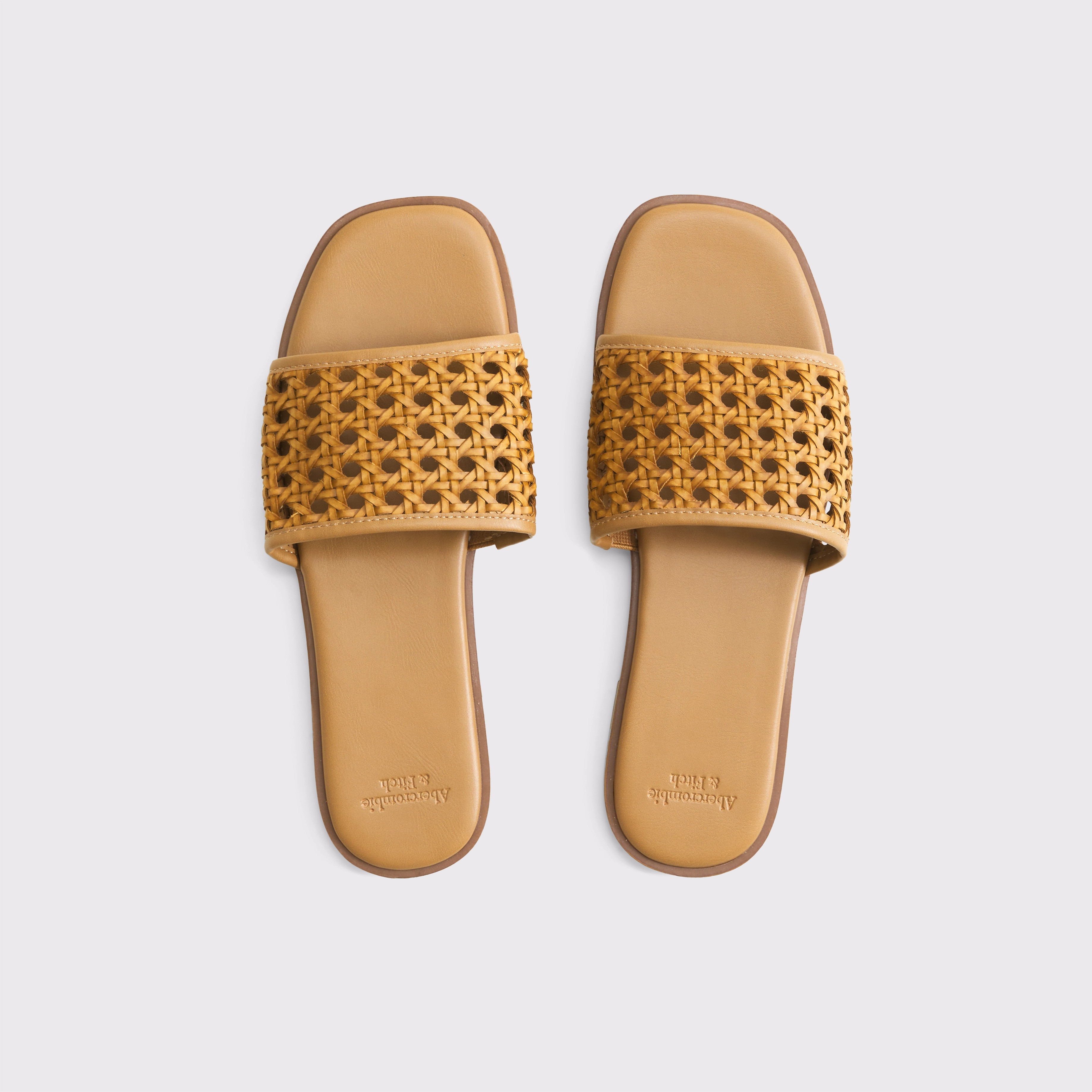 Woven Slide Sandals | Abercrombie & Fitch (US)
