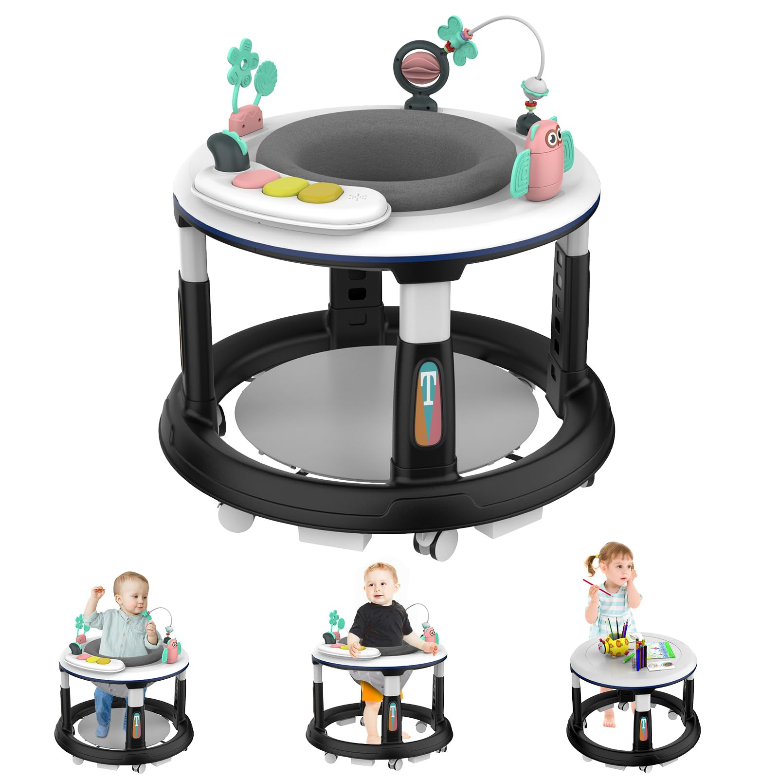 Baby Walker, Baby Walker with Wheels, Baby Walker with Music and Lights, Baby Walkers and Activit... | Amazon (US)