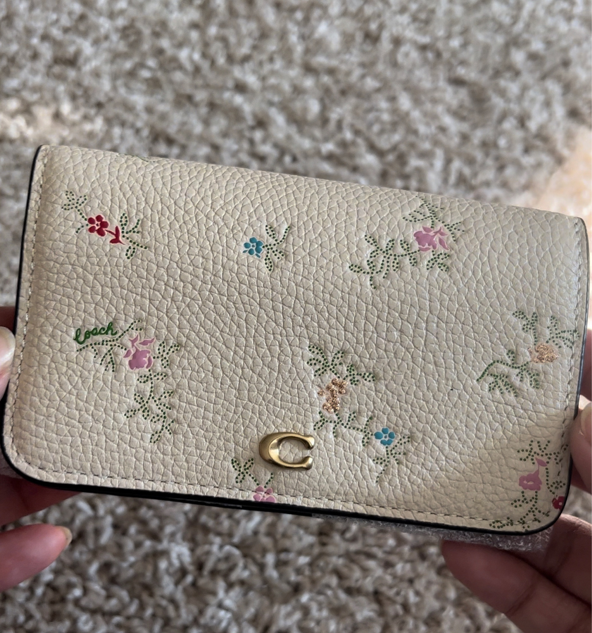 My favorite coach wallet now comes in a printed pebbled leather version!!!

#LTKitbag #LTKFind #LTKunder100