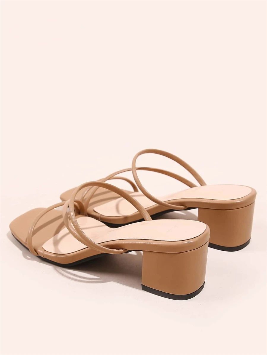 Thin Strap Mule Sandals | SHEIN