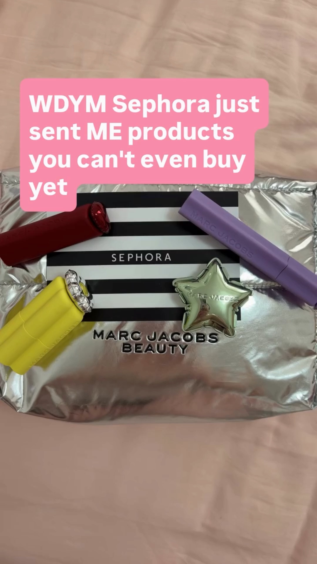 Huge thank you to @sephorauk @Sephora for sending over the unreleased @marcjacobsbeauty drop before it hits stores in September. #ad @Sephora UK 

Being able to test these out early is a total dream come true. Stay tuned for a full look soon  

#sephora #marcjacobsbeauty #unboxing #beautypr#LTKunboxing 

marc jacobs makeup marc jacobs joystick blush born star eyeshadow heart on shine lipstick viral beauty sephora new makeup drop
sephora beauty insider haul
marc jacobs beauty at sephora only at sephora beauty viral sephora makeup 2026 products marc jacobs sephora app exclusive joystick blush stick sephora heart on lipstick sephora born star eyeshadow sephora sephora luxury makeup haul

#LTKuk #LTKbeauty