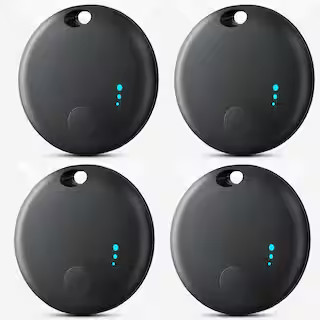 Bluetooth Tracker Item Finder with Google Find My Device App for Android 4 Pack Sleek Compact for Keys Wallet Bags Pets | The Home Depot