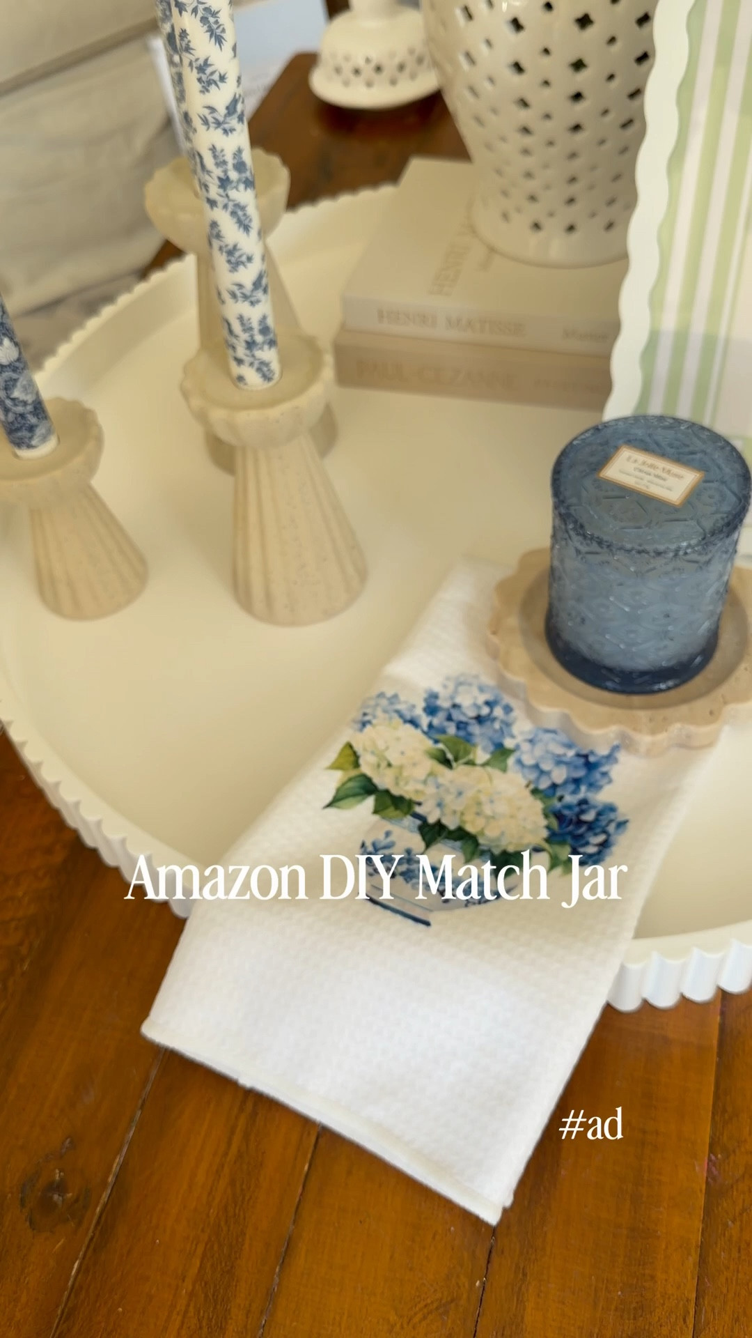 Take this mini chinoiserie jar, add matches and striking paper and it makes the cutest and decor friendly match holder! I added it to this spring centerpiece and let’s just say, obsessed is an understatement! Everything is from @amazon and I’m just loving all the spring vibes! #founditonamazon #ad

#LTKSeasonal #LTKHome #LTKSeasonal #LTKHome