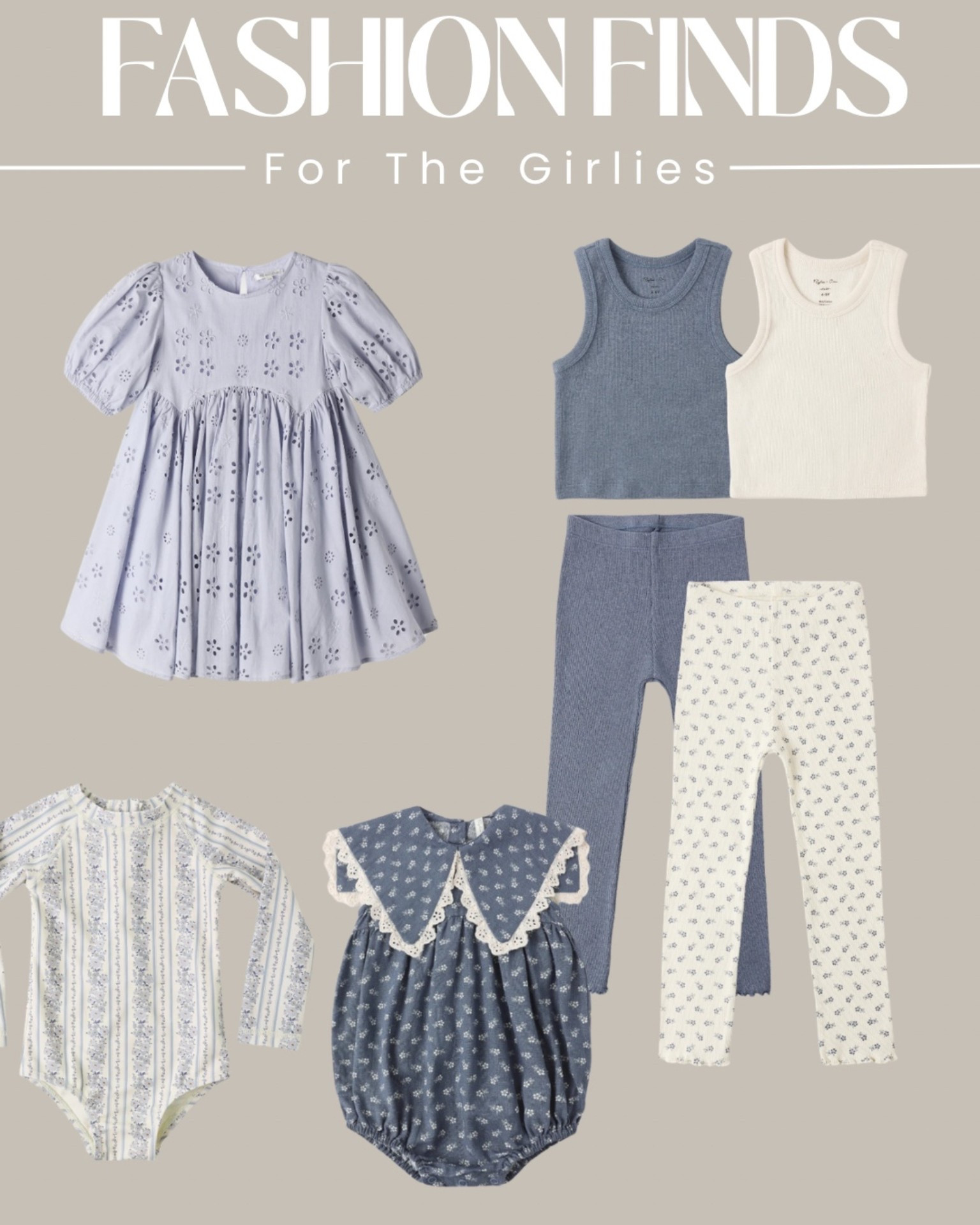Loving the muted blues and sages starting to come out this spring. Here are some of the cutest finds from Rylee+Cru for girlies from 0-3M up until 10+ years 🤎

#LTKmomlife #LTKBaby #LTKKids