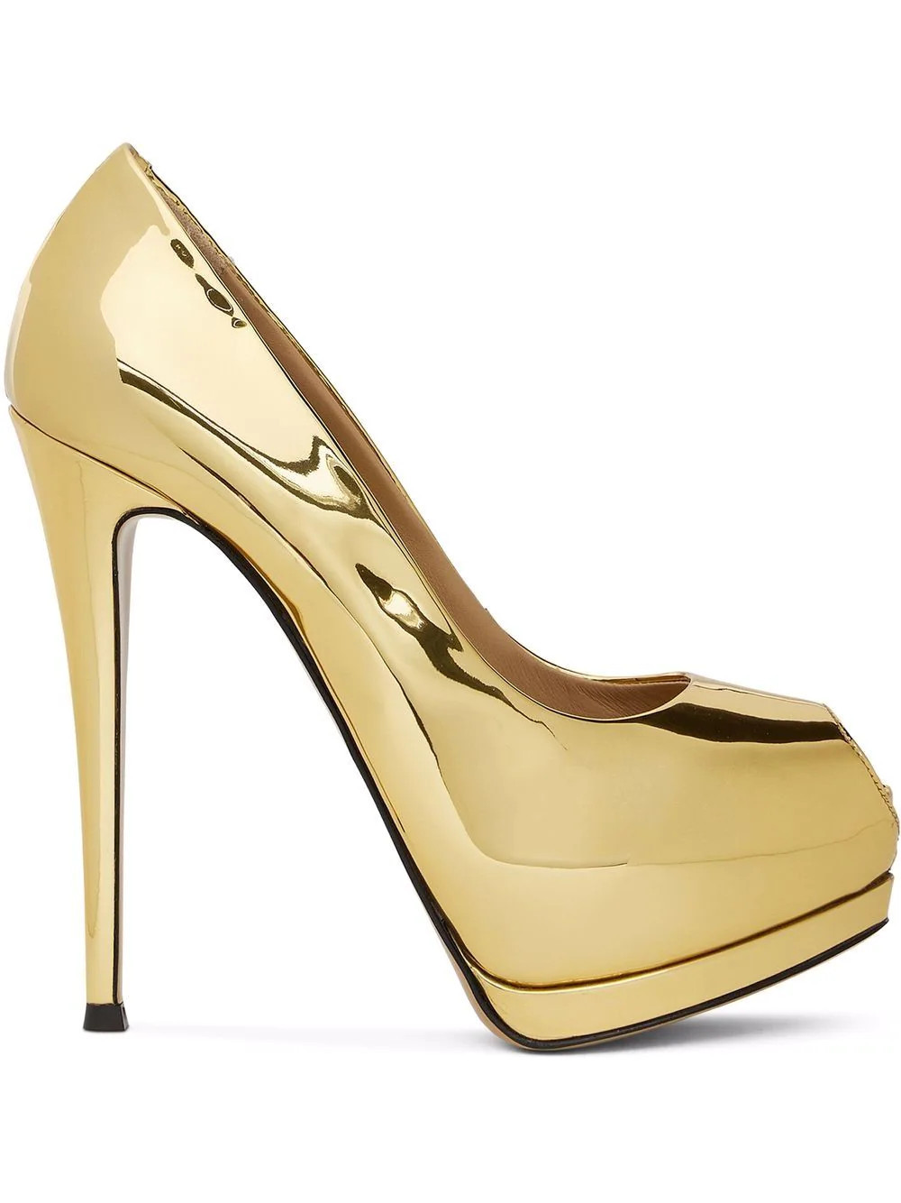 Sharon 130mm peep-toe pumps | Farfetch Global