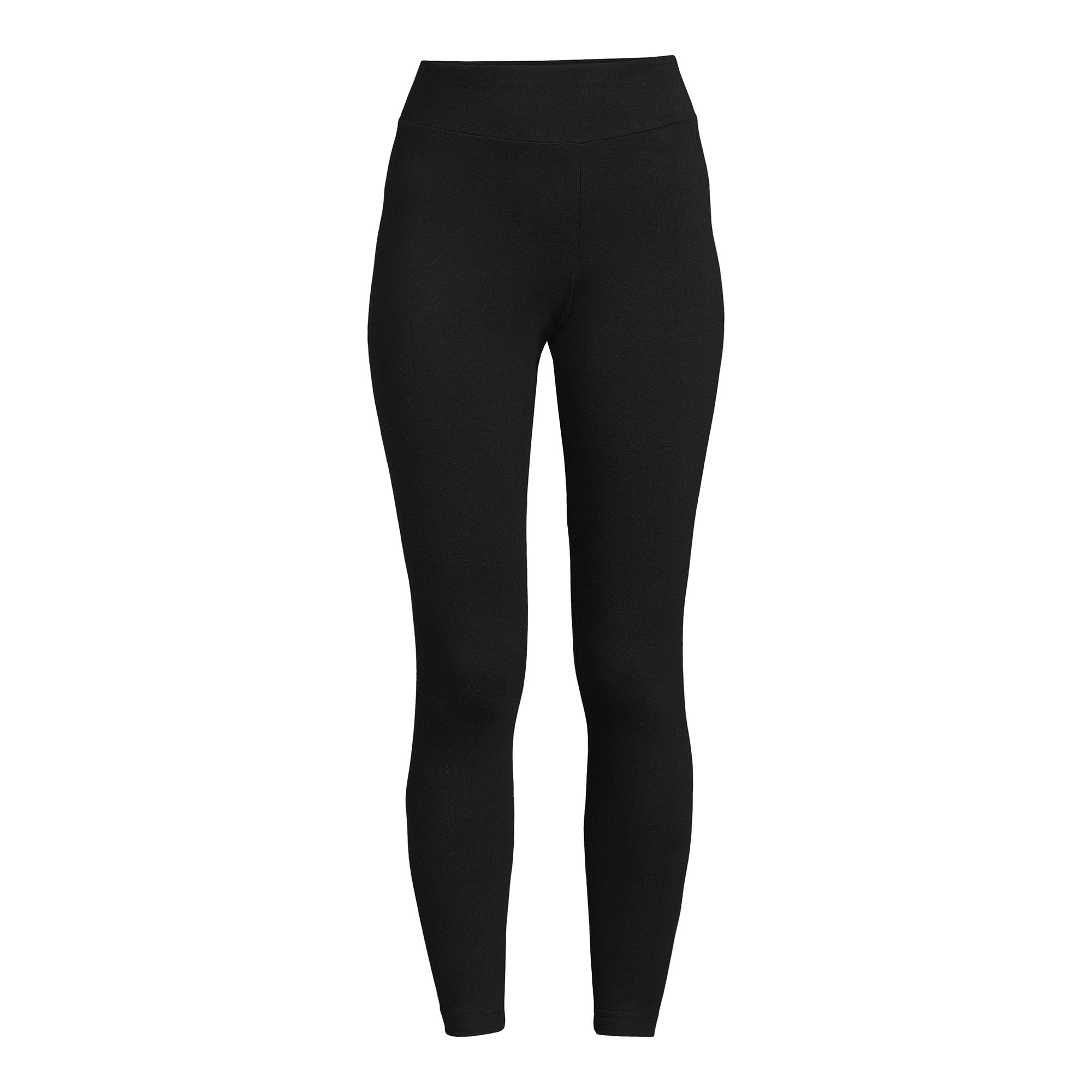 Time And Tru Women's High Rise Ankle Knit Leggings | Walmart (US)