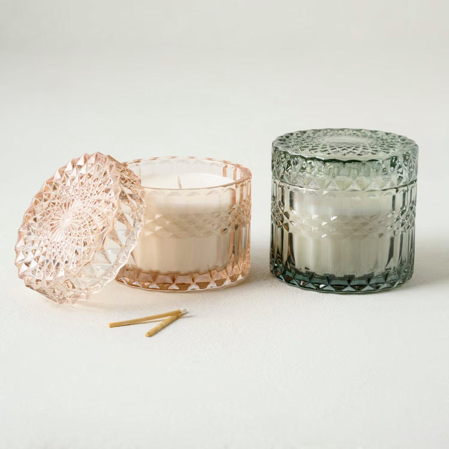 Magnolia Morning Light Glass Candle | Magnolia