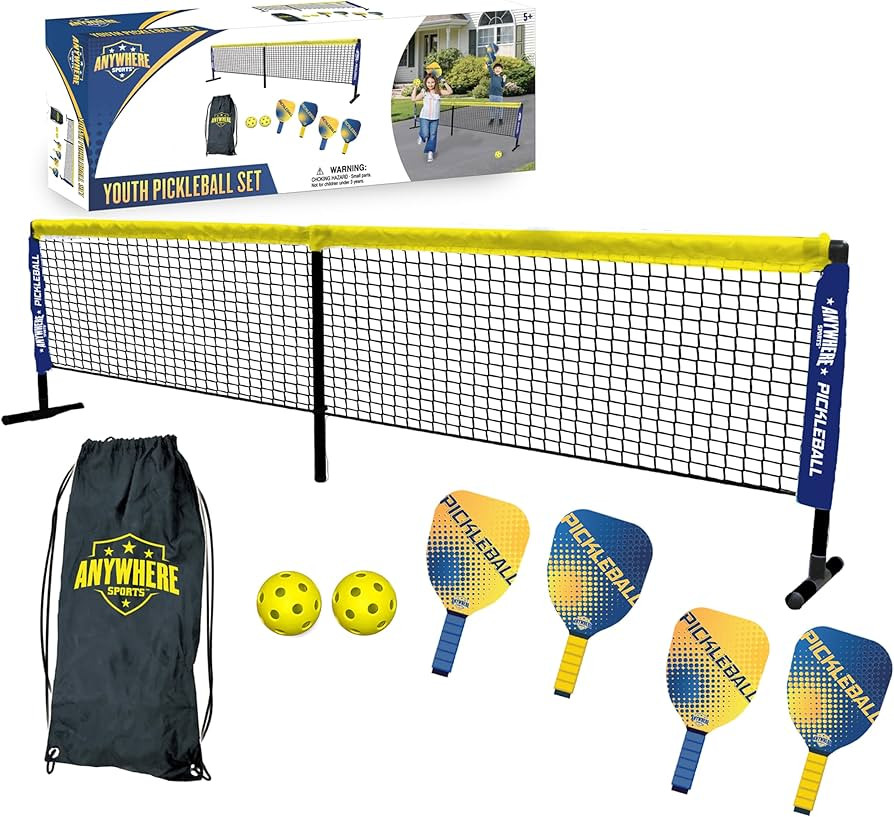 Ultimate Youth Pickleball Set with Net, Paddles, and Balls - Start Playing Pickleball Today with ... | Amazon (US)