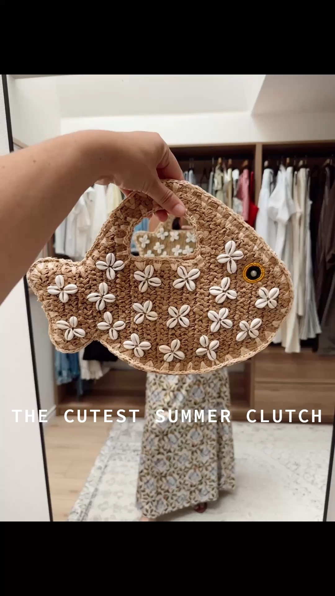The most fun addition to my outfits lately. Such a cute summer bag or one to take on vacation!