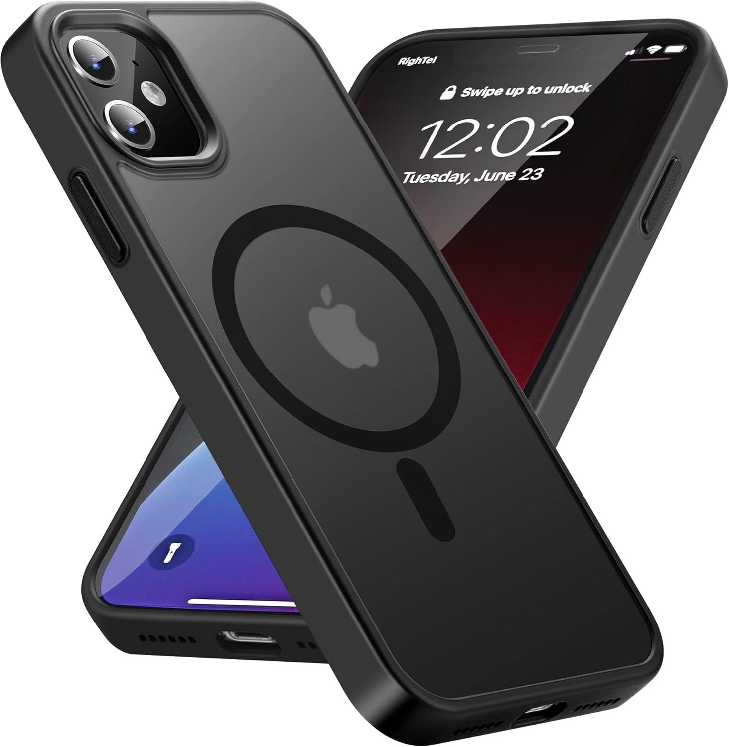 Strong Magnetic Case for iPhone 11 [Compatibilty with MagSafe] Protective Shockproof Cover Phone ... | Amazon (US)