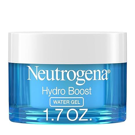 Neutrogena Hydro Boost Face Moisturizer with Hyaluronic Acid, Hydrating Water Gel Moisturizer for... | Amazon (US)