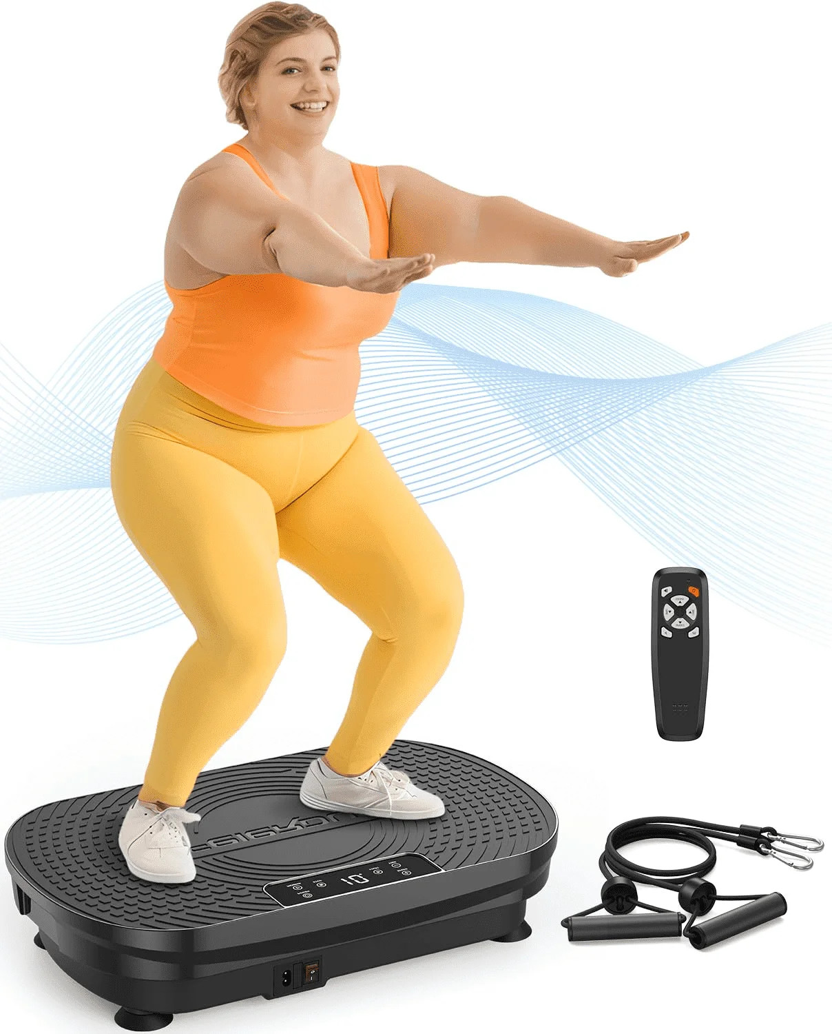 UPGO Vibration Plate Exercise Machine, Lymphatic Drainage Machine, Whole Body Workout Vibration P... | Walmart (US)