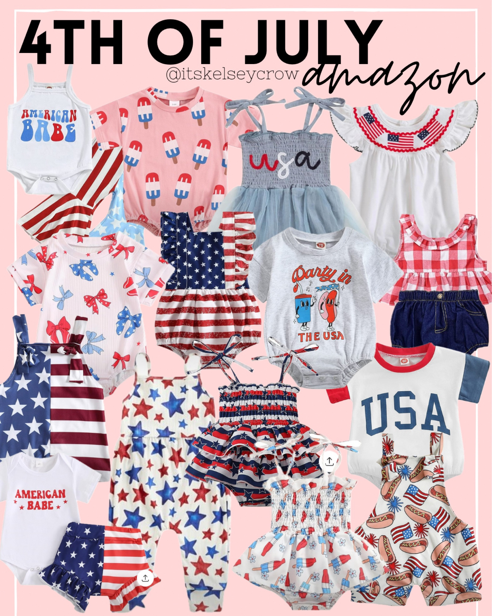So many cute finds for the 4th on Amazon! So many wood work for baby boys too!!

Fourth of July
Red white and blue
Prom baby girl
Girl mom
New mom
Patriotic
Prime

#LTKBaby #LTKFamily #LTKSaleAlert
