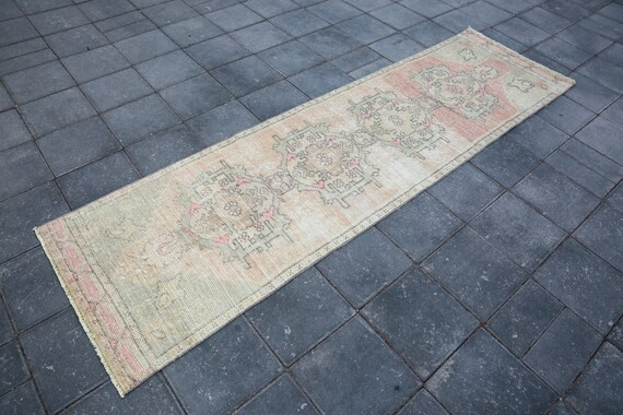 2'5x8'9 Faded Turkish Vintage Runnerrunner Rug3x9 | Etsy | Etsy (US)