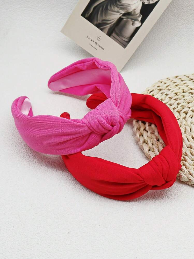 1pc Ladies' Personality Knot & Pointed Ends Headband, Suitable For Daily Wear Casual | SHEIN