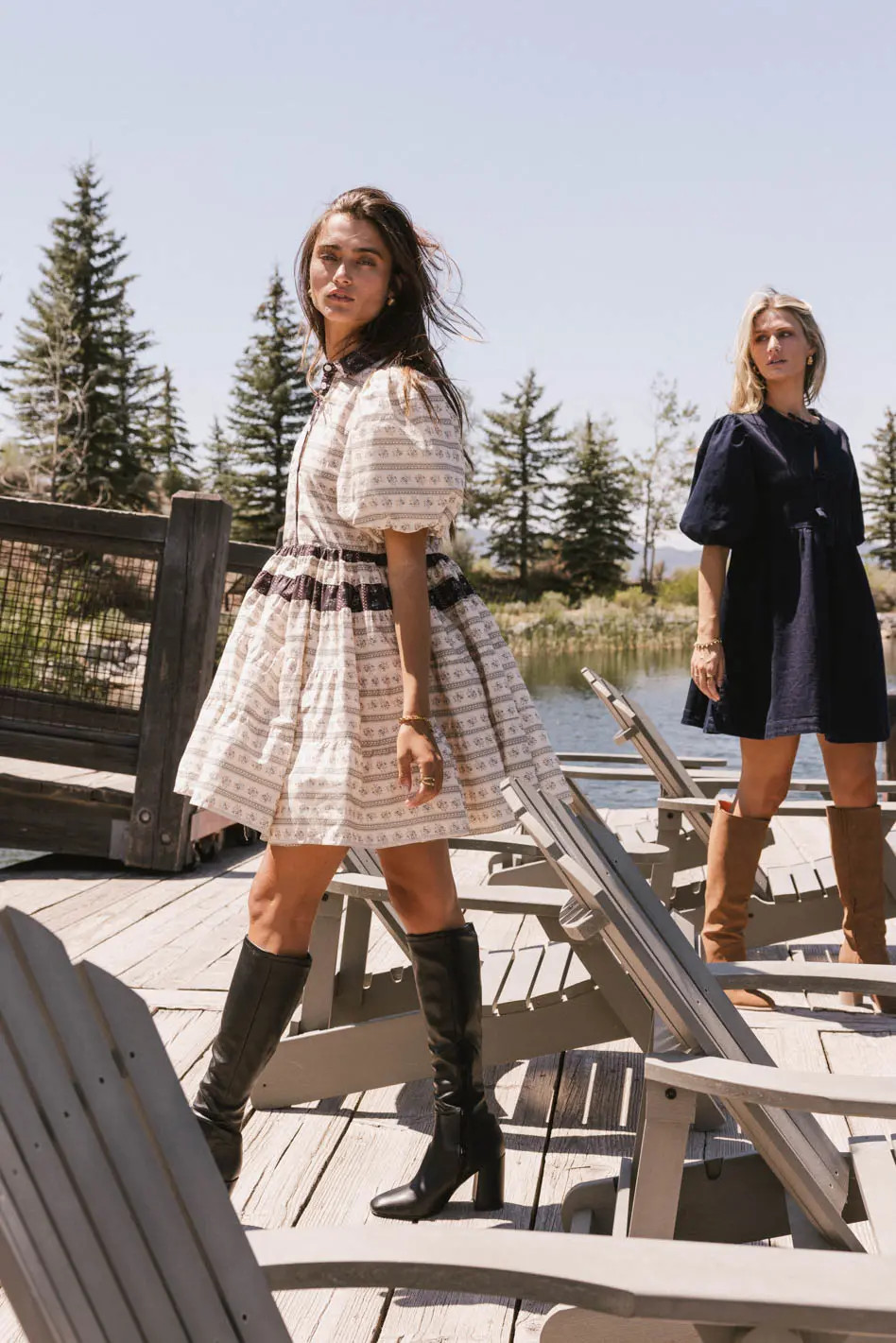 Constance Printed Mini Dress | Böhme US