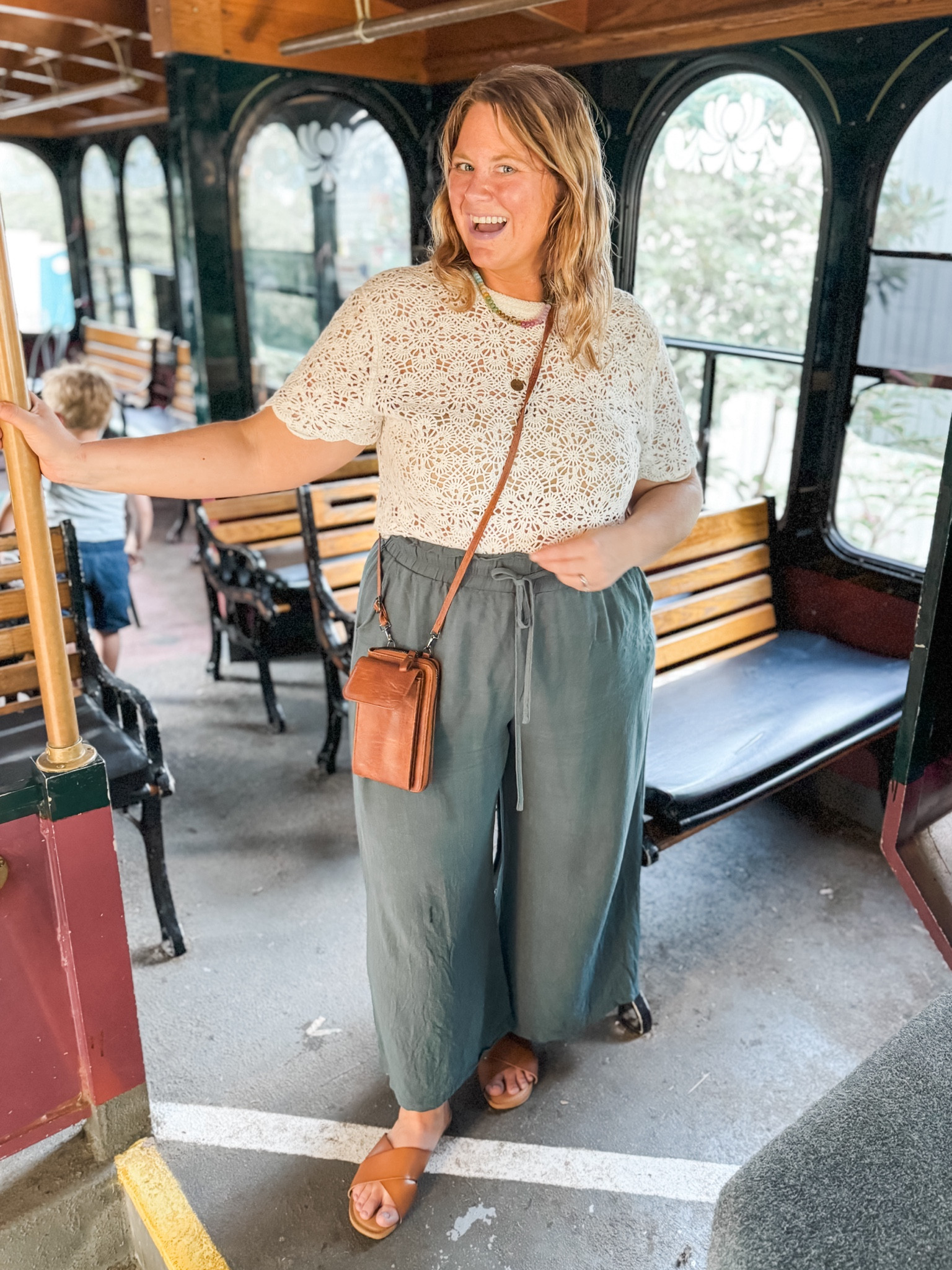 Wearing an XXL in pants- definitely size up as they shrink!  Top is almost sold out- linked similar  