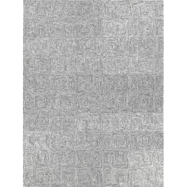 Caprice Handmade Black/Ivory Rug | Wayfair North America