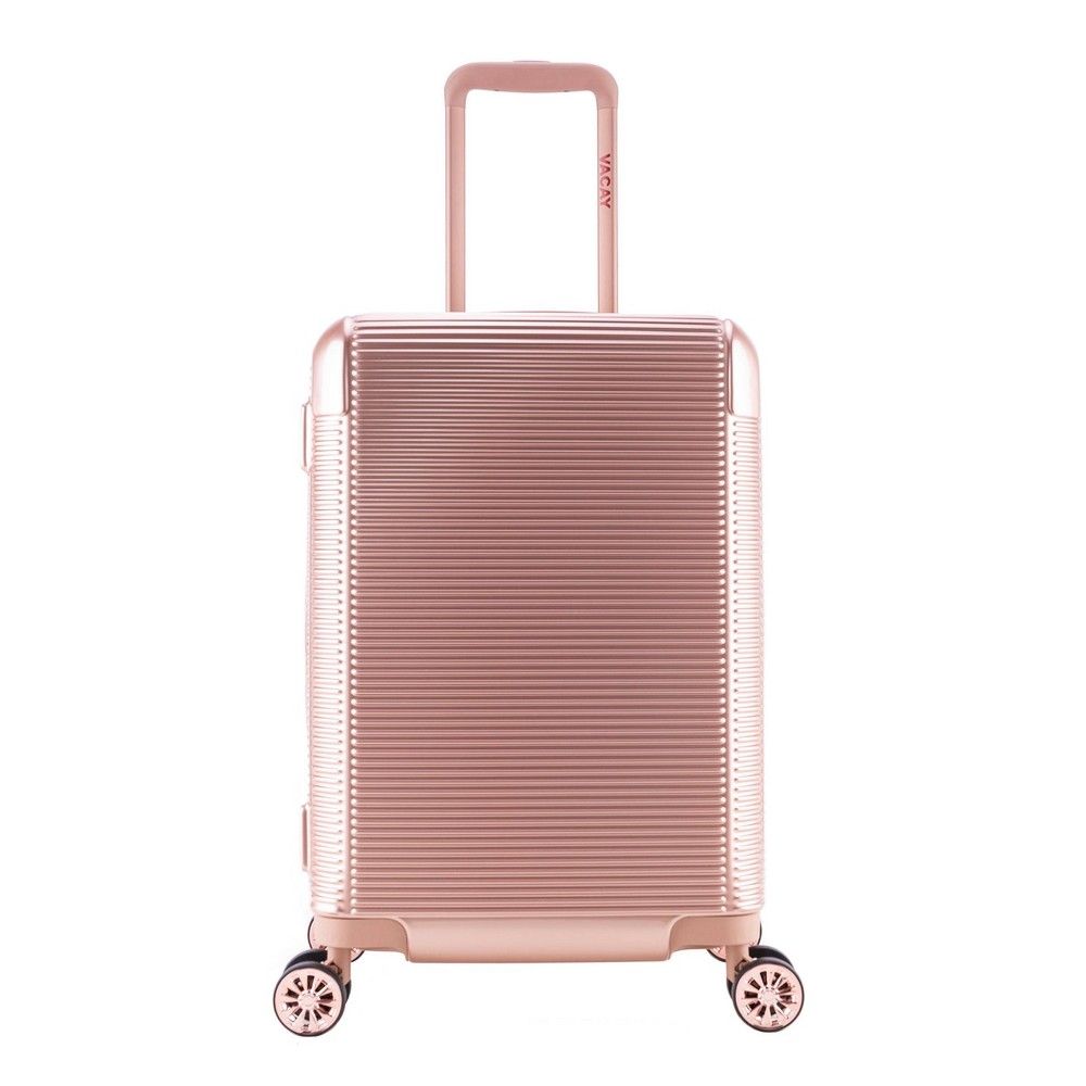 Vacay Drift Sunset Hues Hardside Carry On Suitcase - Rose Gold | Target