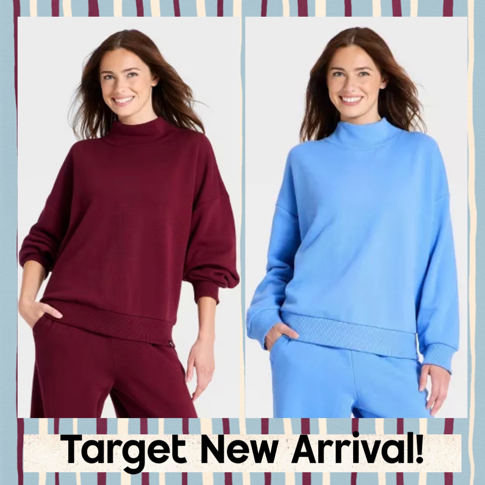 Mock necks are back in a big way this season, and I wanted to share this Target new arrival that’s one of their “trending” items since it’s been so popular! Keeps selling out, but was just restocked in all colors 🙌🏻 Excellent price for the quality, with the best fit.

#LTKootd #LTKSeasonal #LTKActive