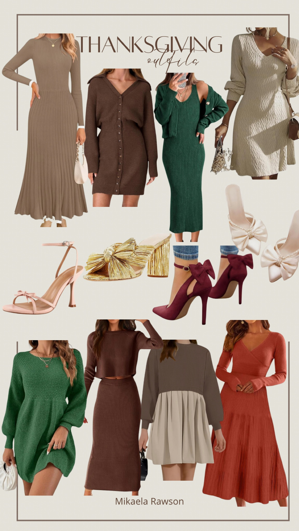 Thanksgiving outfits 🤎

#LTKBeauty #LTKHoliday #LTKFindsUnder100