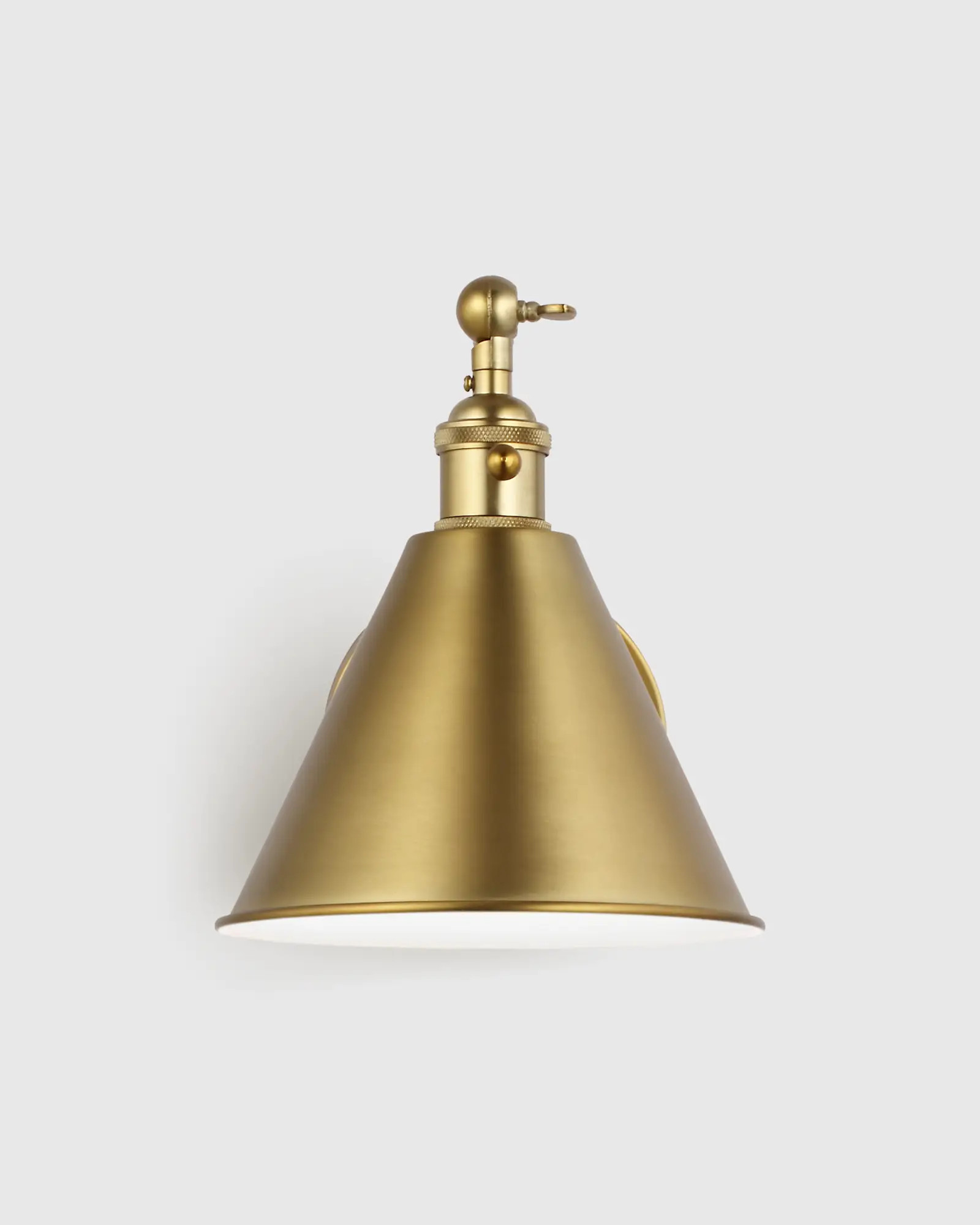 Articulating Single Arm Steel Wall Sconce | Quince